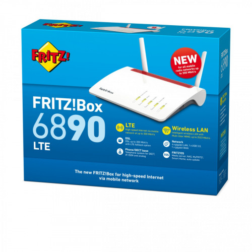 AVM FRITZ!Box 6890 LTE International router...