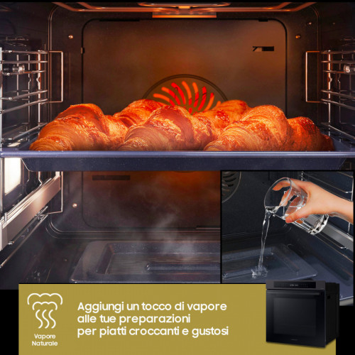 Samsung NV7B4040VBB/U5 forno 76 L 2950 W A+ Nero