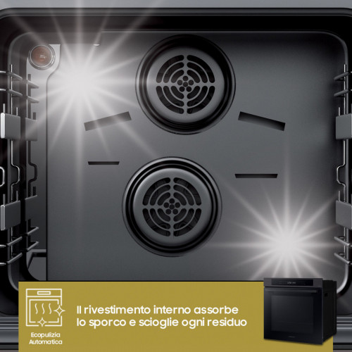 Samsung NV7B4040VBB/U5 forno 76 L 2950 W A+ Nero