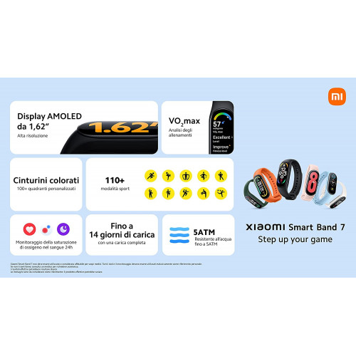 Xiaomi Smart Band 7 - Smartwatch, Schermo...