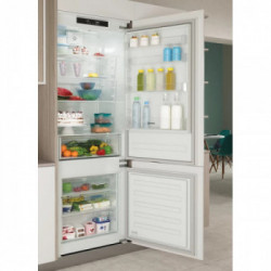 Indesit IND 401 - Frigorifero da Incasso Combinato, 400 Litri, Classe F