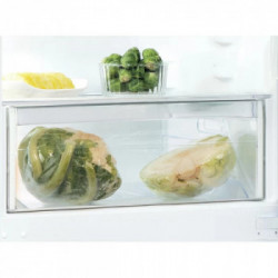 Indesit IND 401 - Frigorifero da Incasso Combinato, 400 Litri, Classe F