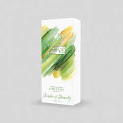Villa D'Este Home Tivoli 'Home Fragrance', "Shades Of Greenery" Diffusore per ambienti in vetro 250 ml, Lime e Basil 