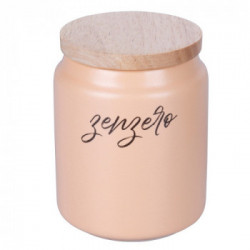 Villa D'Este Home Tivoli 'Shades of Chocolate', Set 2 barattoli spezie in gres