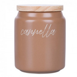 Villa D'Este Home Tivoli 'Shades of Chocolate', Set 2 barattoli spezie in gres