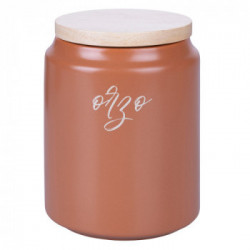 Villa D'Este Home Tivoli 'Shade of Chocolate', Set 4 barattoli in gres