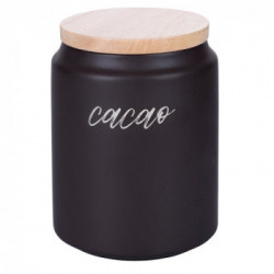 Villa D'Este Home Tivoli 'Shade of Chocolate', Set 4 barattoli in gres