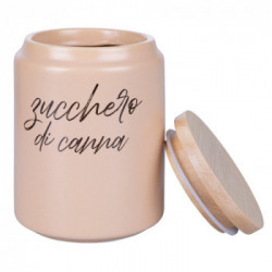 Villa D'Este Home Tivoli 'Shade of Chocolate', Set 4 barattoli in gres