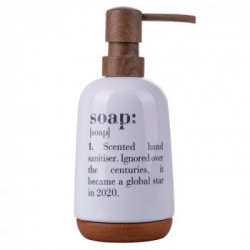 Villa D'Este Home Tivoli 'Victionary', Dosatore sapone liquido 300 ml in gres 