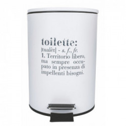 Villa D'Este Home Tivoli 'Victionary', "Toilette" Pattumiera "Toilette" con pedale 