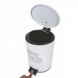 Villa D'Este Home Tivoli 'Victionary', "Toilette" Pattumiera "Toilette" con pedale 