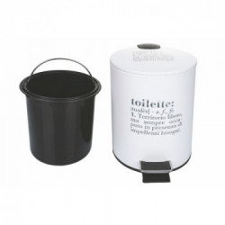 Villa D'Este Home Tivoli 'Victionary', "Toilette" Pattumiera "Toilette" con pedale 