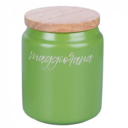 Villa D'Este Home Tivoli 'Shades of Greenery', Set 6 Barattoli Spezie in gres