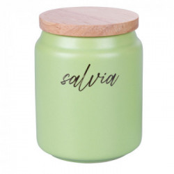 Villa D'Este Home Tivoli 'Shades of Greenery', Set 6 Barattoli Spezie in gres