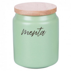 Villa D'Este Home Tivoli 'Shades of Greenery', Set 6 Barattoli Spezie in gres