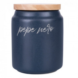 Villa D'Este Home Tivoli 'Shade of Stone', Set 3 Barattoli spezie in gres