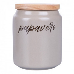 Villa D'Este Home Tivoli 'Shade of Stone', Set 3 Barattoli spezie in gres