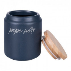 Villa D'Este Home Tivoli 'Shade of Stone', Set 3 Barattoli spezie in gres