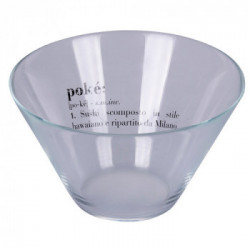 Villa D'Este Home Tivoli 'Victionary', Set 4 Insalatiere Poké Bowl in vetro