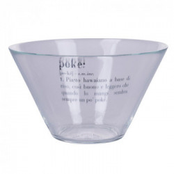 Villa D'Este Home Tivoli 'Victionary', Set 4 Insalatiere Poké Bowl in vetro