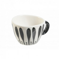 Villa D'Este home Tivoli 'Masai Black', Set 6 tazzine caffè 90 ml