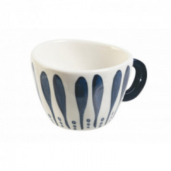 Villa D'Este Home Tivoli 'Masai Blue', Set 6 tazzine caffè 90 ml