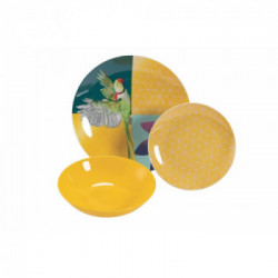 Villa D'Este Home Tivoli 'Parrot Groove', Servizio tavola 18 pezzi