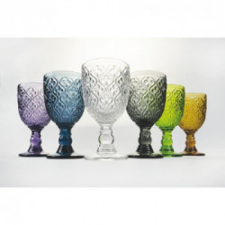Villa D'Este Home Tivoli 'Marrakech', Set 6 calici 280 ml, Colori Assortiti