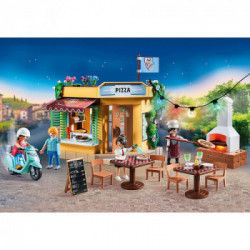 Playmobil 70336 - Pizzeria con Giardino