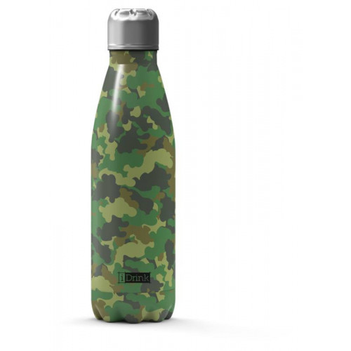 bottiglia termica 500ml camouflage - militare