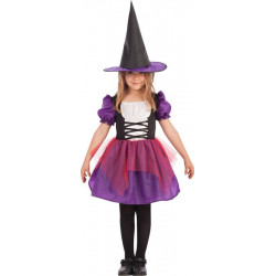 Costume streghetta T.U.(IV-V) in busta c/gancio