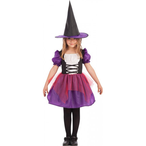 Costume streghetta T.U.(VI-VII) in busta c/gancio