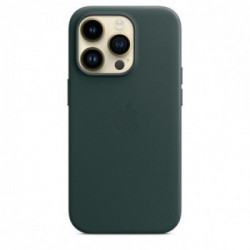 Apple Custodia iPhone 14 Pro in Pelle - Verde foresta