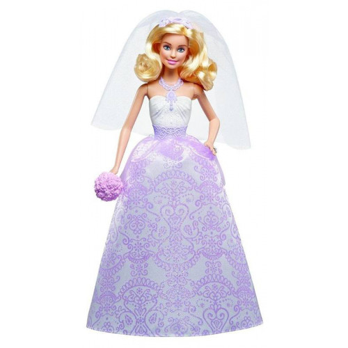 Barbie Set Matrimonio c/4 Bambole DJR88