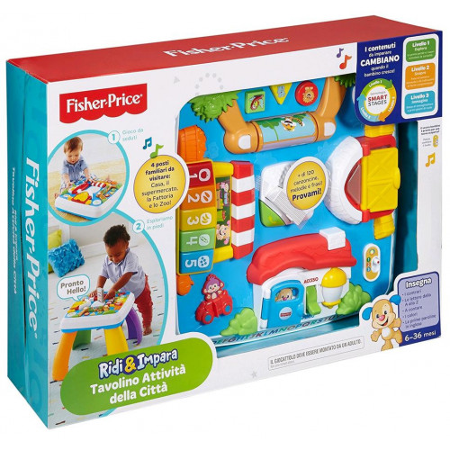 Fischer-Price DRH33 Ridi & Impara - Tavolino...