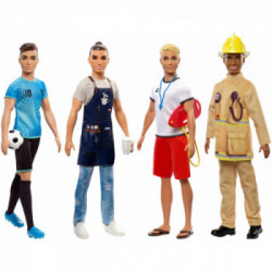 Mattel Barbie, abbigliamento bambole Ken™ in carriera, Assortimento, FXP01