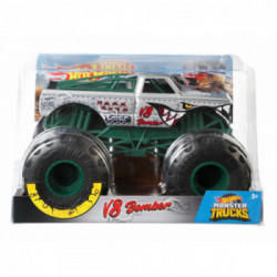 Hot Wheels Monster Trucks, Macchinina Scala 1:24, Assortimento/Modello Casuale, Giocattolo per Bambini 4 + anni, FYJ83)
