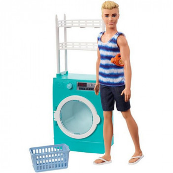 Barbie Ken Doll & Laundry