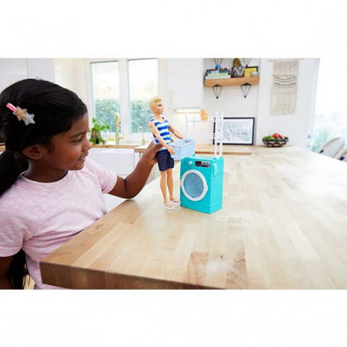 Barbie Ken Doll & Laundry