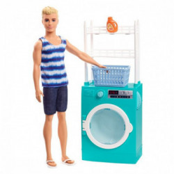 Barbie Ken Doll & Laundry