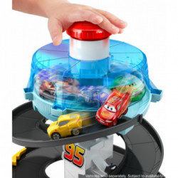 Mattel Games Disney/Pixar Cars ​Mini set da corsa a spirale con un mini racer, FYN86
