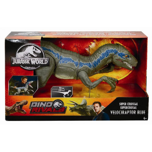Mattel GCT93 Jurassic World - Velociraptor Blu...