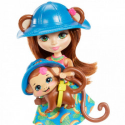 Mattel Games Enchantimals, Nave della Giungla, Playset con Barca, Bambola e Accessori, GFN58