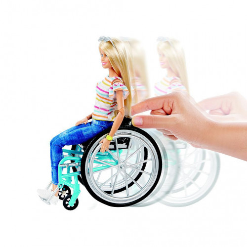 Mattel GGL22 - Barbie Sedia a Rotelle