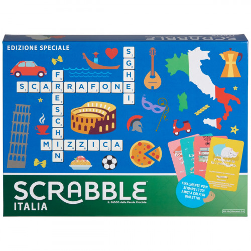 Mattel Games Scrabble Italia, Edizione...