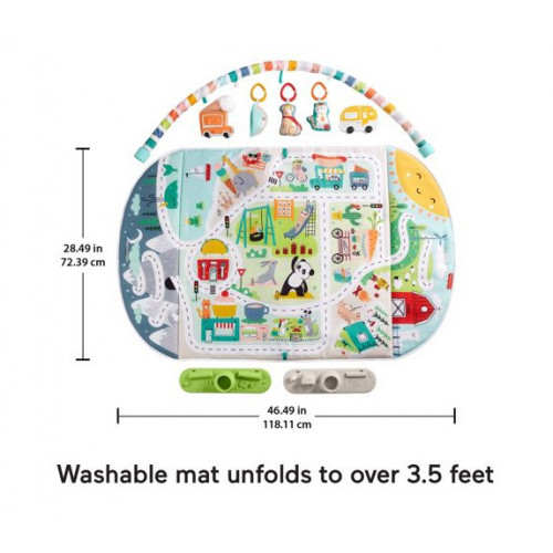 Fisher-Price GJD41 Activity City Gym -...