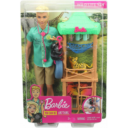Barbie Ken Wildlife Vet