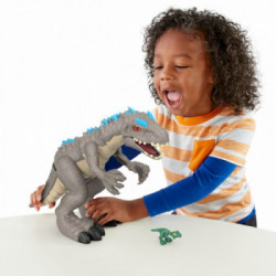 Fisher-Price Imaginext - Jurassic World, Dinosauro Indominus Rex per bambini da 3 anni in su
