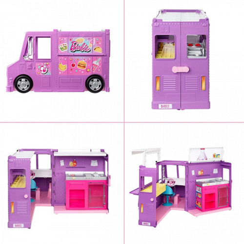 Barbie Fresh 'n' Fun Food Truck veicolo giocattolo