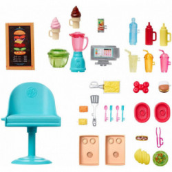 Barbie Fresh 'n' Fun Food Truck veicolo giocattolo